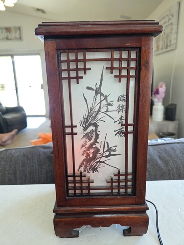 Carved wood glass electronic - wood,